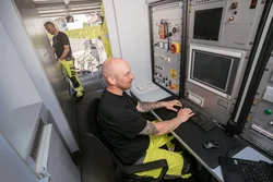 Ablauf einer Kanal und Rohrreinigung in Schönau